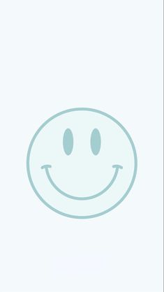 a white smiley face with two eyes