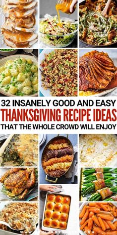 thanksgiving recipe ideas that the whole crowd will enjoy