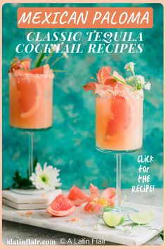 🍹Classic Tequila Cocktail Recipes - Mexican Paloma! Enjoy the refreshing taste of this CLASSIC TEQUILA COCKTAIL! The MEXICAN PALOMA combines the zesty tang of grapefruit with smooth tequila for a drink that's light, bubbly, and full of flavor. Perfect for parties or a relaxing evening at home! 🍽️CLICK FOR THE RECIPE!🍽️ #TEQUILACOCKTAILS #MEXICANPALOMA #CLASSICCOCKTAILS #GRAPEFRUITDRINK #MEXICANDRINKS Paloma Cocktail Tequila Recipe, Paloma Cocktail Tequila, Paloma Drink, Tequila Cocktail Recipes, Classic Tequila Cocktails, Cocktail Tequila, Grapefruit Drink, Cold Drinks Recipes