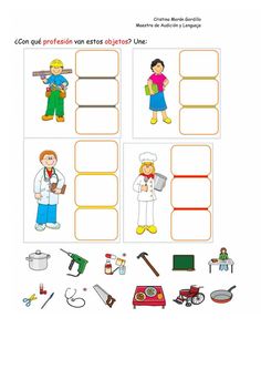 the worksheet for children to learn spanish