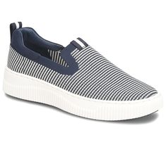 Bring your look to a casual conclusion courtesy of these sporty sneakers that slip on in a flash so they won't slow you down. From Sofft. Casual Slip-ons With Rubber Sole For Light Sports, Sporty Sneakers With Woven Sole, Sporty Slip-on Sneakers, Sporty Sneakers With Woven Sole For Sports, Casual Sports Sneakers With Woven Sole, Sporty Slip-ons With Cushioned Footbed, Sporty Textile Slip-on Sneakers For Light Exercise, Sporty Slip-on Sneakers With Woven Sole For Spring, Casual Slip-on Sneakers For Light Exercise