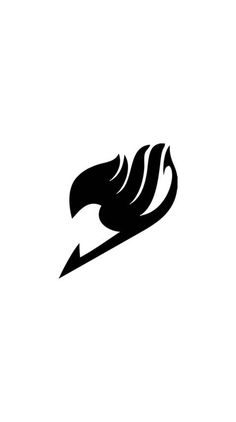 a black and white logo with an arrow