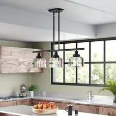 Wade Logan® HamLake 3 - Light Kitchen Island Pendant & Reviews | Wayfair Lighting Fixtures Kitchen Island The Home Depot, 3 Pendant Lights Over Island The Home Depot, 3 Metal Pendant Lights Over Island, Lowes Light Fixtures Kitchen Islands, Lights Above Kitchen Island The Home Depot, Rectangular Kitchen Lights, Modern Kitchen Island Lighting Lowe's, Small Kitchen Island Lighting The Home Depot, 3 Pendant Lights Over Kitchen Island The Home Depot