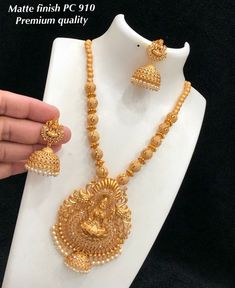 Pendent Necklace Gold, Necklace Set Indian Bridal Jewelry, Gold Jewels Design, Indian Bridal Jewelry Sets