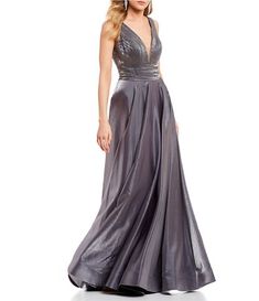 Juniors' Long Prom & Formal Dresses | Dillard's Black Tie Formal Dress, Prom Trends, Prom Formal Dresses, Glamorous Dress, Black Tie Formal, 2024 Prom, Prom Dresses 2024, Terani Couture, Dress Silver