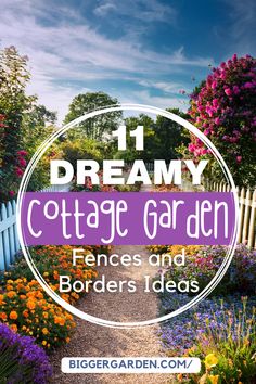 Discover 11 enchanting cottage garden ideas with borders and fences for a cozy, timeless look. Explore cottage landscaping backyard tips, designing a cottage garden, and cottage garden planters. Find inspiration for your cottage vegetable garden design, English patio garden, and cottage garden border ideas. Get creative with DIY cottage garden ideas and cottage flower garden designs with charming cottage garden fences. Sunny Garden Ideas Landscapes, Window Seat Decor, Diy Cottage Garden, Unique Landscaping Ideas, Cottage Garden Border, Flower Border Design, Full Sun Landscaping, Garden Border Ideas, Mailbox Flowers