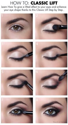 Smokey Eyes Tutorial, Wedding Makeup Vintage, Natural Eye Makeup Tutorial, Alat Makeup, Wedding Makeup For Brown Eyes, Makeup Tip, Beginners Eye Makeup, Applying Eye Makeup, Zombie Makeup