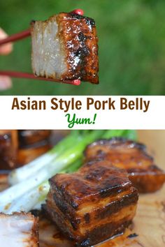 Asian Style Pork Belly, Pork Belly Sous Vide, Sous Vide Pork Belly Recipes, Porkbelly Asian, Asian Style Pork, Glazed Pork Belly, Belly Pork, Sous Vide Pork