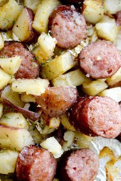 some food that is sitting on top of a plate and ready to be eaten in the oven