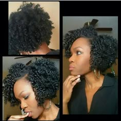 ToBNatural — Yes! Peep my boo Mel @kurlsstilettosnlipstick! 😍🙌... Natural Hair Bob, Natural Hair Twist Out, Natural Hair Cuts, Bob Cuts, Natural Hair Twists, Angled Bob, Pelo Afro, Short Natural Hair, Twist Outs