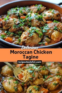 this delicious moroccan chicken tagine recipe is the perfect way to use up leftover ingredients