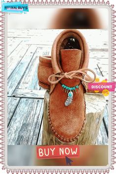 Boho Flat Heel Daily Boots Vintage Round Toe Moccasins For Fall, Bohemian Boots With Flat Heel For Festival, Brown Round Toe Festival Boots, Brown Festival Boots With Round Toe, Casual Ankle-high Festival Boots, Casual Ankle-high Boots For Festivals, Casual Brown Festival Boots, Casual Brown Boots For Festival, Western Style Closed Toe Moccasins For Fall