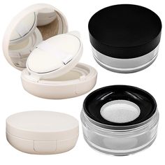 PRICES MAY VARY. What You Will Get:1 Pcs 15g/0.5oz empty airc cushion puff box with powder sponge puff;1 Pcs 10g/0.5oz empty reusable with elasticated net sifter and threaded screw lid sponge powder puff DIY makeup powder case. Loose Powder Compact Container:Capacity 10g (0.33oz),no leakage, we use threaded screw lid, never dirty your bag. Very light and small, easy to carry in your makeup bag. Empty Air Cushion Puff Box:White,circular case + mirror+powder puff+sponge+ inner liners,lined with a Powder Sponge, Makeup Powder, Powder Box, Powder Compact, Cream Concealer, Powder Makeup, Powder Puff, Diy Makeup, Face Powder