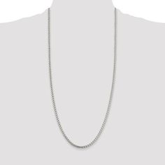 Intensify your daring style with our Sterling Silver 3.6mm Round Box Chain. Made with high-quality sterling silver, this chain is perfect for adding an edgy touch to any outfit. With its sleek round box design, you'll stand out and make a bold statement. Elevate your look with this versatile piece! Round Box, Box Chain, Box Design, Sleek, Sterling Silver, Chain, High Quality, Silver, Design