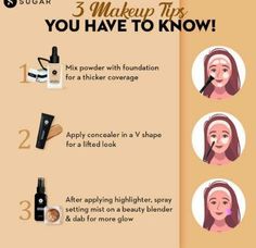 Acne Prone Skin Care Routine, Face Makeup Routine, Applying Highlighter, Skincare Sets, Makeup Blending, Makeup Lessons, How To Apply Concealer