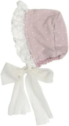 Introducing our adorable bonnet for baby girls, a delightful and stylish headgear that adds a touch of vintage charm to your little one's ensemble. Lovingly crafted with care, this bonnet is made from soft and breathable cotton, ensuring a comfortable and gentle fit against your baby girl's delicate skin. Spring Adjustable Bonnet, Cute Pink Cotton Bonnet, Pink Cotton Bonnet For Spring, Pink Bonnet For Spring, One Size Fits Most, Spring Pink Bonnet, One Size Fits Most, Cute White Fitted Bonnet, Cute Fitted White Bonnet, Adjustable Cotton Bonnet With Lace Trim, Cute Adjustable Cream Bonnet