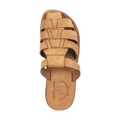 The Michael Pacific Slide is a stylish sandal-inspired footwear in the softest Camel Brown Nubuck full-grain leather, which is perfect for adding flair and comfort to your wardrobe. Premium top-quality leather offers exceptional comfort and durability. The unique leather upper sole molds to your feet for a personalized fit, and the robust polyurethane outsole ensures all-day wear. Enjoy these closed-toe sandals in any environment, from city to beach. Handcrafted in East Jerusalem using 100% natu Fisher Man, Mens Leather Sandals, Closed Toe Sandals, Fisherman Sandals, Stylish Sandals, Men's Sandals, Natural Tan, Mens Leather, Toe Sandals