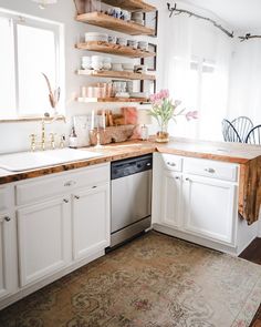 the kitchen is clean and ready for us to use