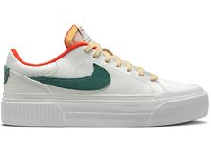 Buy and sell StockX Verified Nike shoes on StockX including the Nike Court Legacy Lift Sail Noble Green (Women's) and thousands of other sneakers with price data and release dates. Nike Court Legacy Lift, Court Legacy Lift, Nike Court Legacy, Shoes Sneakers Nike, Nike Vintage, Hot Sneakers, Jordan Retro, Adidas Yeezy, Vintage Nike