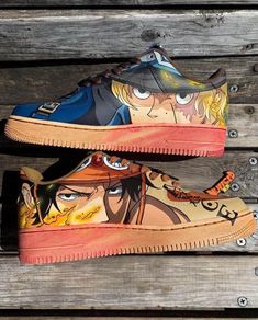 One Piece Ace X Shabo Amine Custom Air Force 1-shecustomize Custom Anime Print Sneakers For Streetwear, Custom Sneakers With Anime Print For Streetwear, Black Custom Sneakers With Anime Print For Streetwear, Sporty Low-top Custom Sneakers With Anime Print, Customizable Multicolor Sneakers For Streetwear, Customizable Multicolor Streetwear Sneakers, Customized Sneakers For Streetwear, Jordan 1 Custom, Hand Painted Sneakers