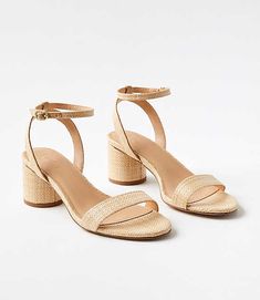 Give your favorite sunny-day looks a beachy-glam lift, courtesy of these texturally statement-making raffia pumps. Padded footbed for comfort. 2" heel.,Imported:Imported,Fabrication:100% Olefin Loft Raffia Pumps Size 7 1/2 Natural Women's by Loft Size Regular - 7 1/2 Natural Women's High, Heels, &, Pumps, Footwear, 100%, Olefin Chic Summer Block Heels With Cushioned Footbed, Spring Straw Block Heel Shoes, Spring Straw Block Heels, Vacation Heels With Stacked Heel, Medium Width, Vacation Heels With Stacked Heel And Medium Width, Summer Heels With Woven Sole And Block Heel, Spring Ankle Strap Heels In Natural Color, Summer Ankle Strap Heels In Natural Color, Natural Ankle Strap Heels For Spring