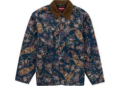 Buy and sell authentic Supreme streetwear on StockX including the Supreme Quilted Paisley Jacket Navy Paisley and thousands of other streetwear clothing and accessories. Paisley Streetwear, Supreme Bape, Paisley Jacket, Menswear Trends, Streetwear Clothing, Hot Sneakers, The Supreme, Blue Paisley, Mens Fashion Trends