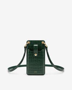 Women's Crossbody Phone Bag - Vegan Leather - JW PEI Simple Leather Bag, Jw Pei, Vegan Handbags, Vegan Leather Bag, Phone Pouch, Zip Wallet, Designer Bag, Coin Pouch, Online Bags