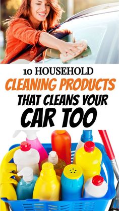 cleaning products that cleans your car too