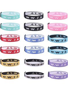 Multicolor  Collar  Textile   Embellished   Women Fashion Jewelry Church Bracelets, Wwjd Jewelry, What Would Jesus Do Bracelet, Wwjd Bracelets, Jesus Bracelet, Wwjd Bracelet, What Would Jesus Do, Christian Bracelets, String Bracelets