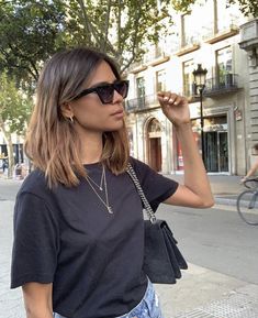 Trendy We Fryzurach, Rambut Brunette, Brown Hair Balayage, Short Hair Balayage, Haircuts Straight Hair, Brown Blonde Hair, Short Hair Haircuts, Hair Envy, Grunge Hair