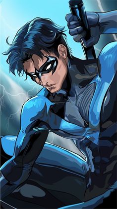 Night Wing Pfp, Night Wing Fanart, Night Wing Wallpaper, Robin Teen Titans Fanart, Nightwing Pfp, Nightwing Fanart, Nightwing Art, Nightwing Wallpaper, Nighwing