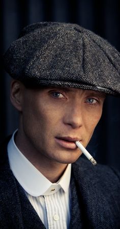 More Chiseled Cheekbones on BBC, Cillian Murphy in Peaky Blinders (2013). Tom Hardy slated to join cast in Season 2. Epic Pfp, Peaky Blinders Series, Peaky Blinders Characters