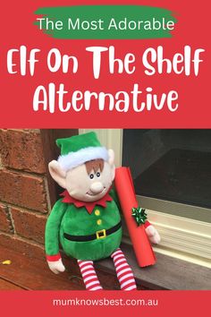 The most adorable Elf On The Shelf alternative - learn about the Elf By Stealth Christmas tradition, by Mum Knows Best. Shelf Alternative, Fun Christmas Traditions, Elf On Shelf, Fun Christmas