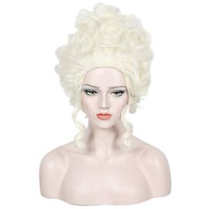 Category:Synthetic Wig; Gender:Women's; Wig Type:Natural Wigs; Occasion:Daily Wear,Party / Evening,Vacation,Daily,Birthday; Age Group:Adults; Cosplay Works:50s; Color Shade:Black,Blonde,Auburn,Brown; Hair Material:Synthetic Hair; Cap Construction:Machine Made; Texture:Wavy; Length:Medium Length; Features:Soft,Easy to Carry,Fashion,Comfortable,Fluffy; Heat Resistant:Yes; Listing Date:06/06/2022; Cap Circumference:; Front to Back:; Nape of Neck:; Side to Side Across Forehead:; Side to Side Over To Colonial Wigs, Short Blonde Wig, Blonde Curly Wig, Celebrity Wigs, Color Rubio, 80s Costume, Wig Party, Halloween Wigs, Natural Wigs