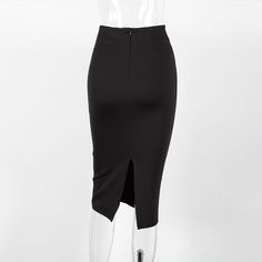 Elegant High Waist Skirt - Uniqistic.com High Waist Skirt, Silk Dress, Waist Skirt, Dress Length, High Waisted Skirt, Knee Length, High Waist, Sweatpants, High Waisted