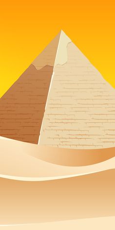 an image of a pyramid in the desert