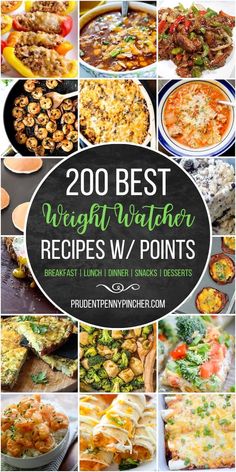 the best weight watcher recipes w / points