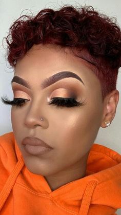 Makeup Black Women Glam, Wedding Makeup For Brown Skin, Makeup Black Eyeshadow, Makeup Looks For Black Women, Makeup Brown Skin, Make Up For Black Women, Maquillage Yeux Cut Crease, Makeup Flawless, Glitter Makeup Looks