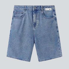 Make a statement this summer and channel your inner Pre-y2k fashionista with our 2023 Summer Collection loose men's denim shorts! Featuring a mid-waist fit. zipper & button closure and a stonewashed finish. you'll be the envy of any gathering.Why These Shorts are a Summer Must-Have: Vintage Vibe: Experience the classic vibes of the 90s with these timeless denim shorts. Luxe Comfort: Enjoy unparalleled comfort with a mid-waist fit and a loose fit style. Distinctive Finish : Impress with a stonewa Trendy Denim Bermuda Shorts With Pockets, Washed Blue Cotton Shorts For Streetwear, Five-pocket Streetwear Shorts, Streetwear Shorts With Five Pockets, Trendy Shorts With Five Pockets, Trendy Jean Shorts With Five Pockets, High-waisted Shorts With Five Pockets For Summer, Denim Blue Five Pocket Shorts For Streetwear, Washed Blue Summer Streetwear Bottoms