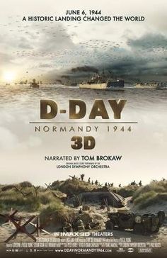 June 6, 1944: The largest Allied operation of World War II began in Normandy, France. Yet, few know in detail exactly why and how, from the end of 1943 through August 1944, this region became the most important location in the world. Blending multiple Tom Brokaw, Perang Dunia Ii, French Movie Posters, Action Images, London Symphony Orchestra, 75th Anniversary, Movie Genres