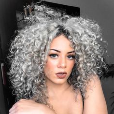 Sleek Back Ponytail, Boho Ponytail, Curly Silver Hair, Curly Gray Hair, Back Ponytail, Gray Hair Women, Cute Ponytail, Grey Curly Hair, Hair Maintenance Tips