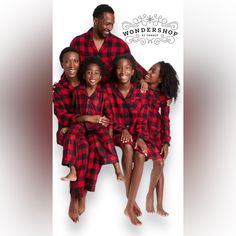 Family Buffalo Check Flannel Matching Family Pajama Set - Wondershop Red Nwt Or Nwot Depending On The Inventory. All Items Are Brand New. Chriatmas Flannel Family Photo, Black Buffalo Plaid Christmas Pictures Family, Red And Black Buffalo Plaid Christmas Family Pictures, Mens Flannel Pajamas, Penguin Pajamas, Flannel Pajama Bottoms, Buffalo Plaid Pajamas, Dinosaur Pajamas, Holiday Portraits