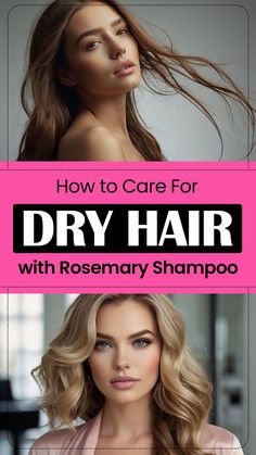 Learn how to care for dry hair with rosemary shampoo! 🌿 Hydrate and restore moisture naturally. 🍃✨ Click for hydration tips! #DryHair #RosemaryShampoo Shampoo For Hair Growth, Hydration Tips, Rosemary Shampoo, Dry Hair Care, Aromatherapy Benefits, Grow Hair Faster, Scalp Health, For Hair Growth, Healthy Scalp