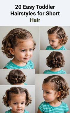 How To Braid Toddler Hair, Short Toddler Girl Haircut, Curly Toddler Girl Hairstyles, Short Hair Toddler Girl, Toddler Hairstyles For Wedding, Flower Girl Hairstyles Short Hair, Toddler Girl Short Hairstyles, Toddler Girl Haircut With Bangs, Toddler Formal Hairstyles