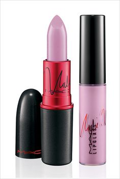 Mac Nicki Minaj Viva Glam 2 Lady Gaga Lipstick, Viva Glam Mac Lipstick, Mac Eye Makeup, Holiday Party Makeup, Fall Lipstick, Lipstick For Fair Skin, Hiv Aids