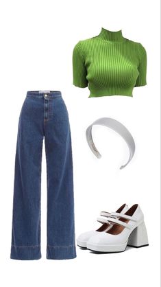 00s Mode, Mode Zara, 70s Inspired Fashion, Look Retro, Swaggy Outfits, Jeans Outfit, Mode Vintage, Lookbook Outfits