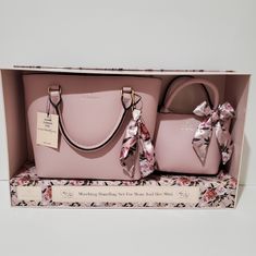 Nanette Lepore Matching Handbag Set For Mom And Her Mini Color Ballet Slippers Includes Crossbody Strap Vegan Leather New With Tag Smoke And Pet Free Home Feminine Shopping Bag With Removable Pouch, Pink Shoulder Bag With Detachable Handle As Gift, Feminine Shoulder Bag With Removable Pouch For Shopping, Feminine Shoulder Bag For Shopping, Pink Bag With Detachable Strap As Gift, Feminine Pink Shoulder Bag As Gift, Feminine Pouch Bag With Detachable Handle, Feminine Bag With Detachable Strap As Gift, Feminine Satchel Shoulder Bag As Gift