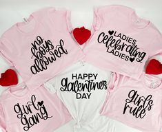 Valentine Day Shirts, Vday Party, Single Friends, Friends Valentines Day, Friends Valentines