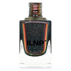 Ilnp Nail Polish, Red Holographic, Hologram Colors, Shimmer Nail Polish, Nail Shimmer, Goth Nails, Nail Polish Brands