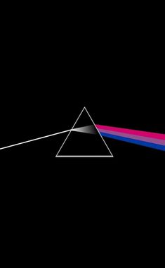 the dark side of the moon with a pink floyd light coming from it's center